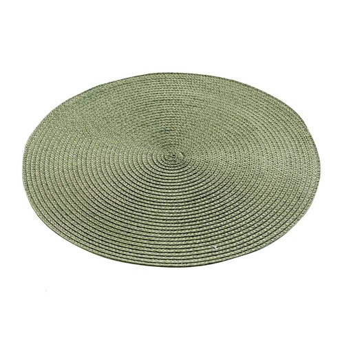 Mantel individual pp 35cm verde. U10