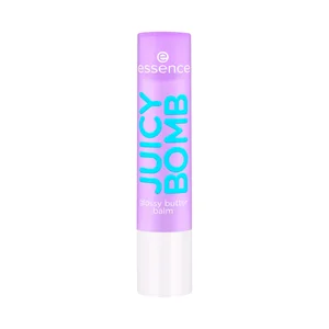 ESSENCE Juicy bomb tono 02 So berry cute (lila) Bálsamo de labios suavizante y voluminizador.
