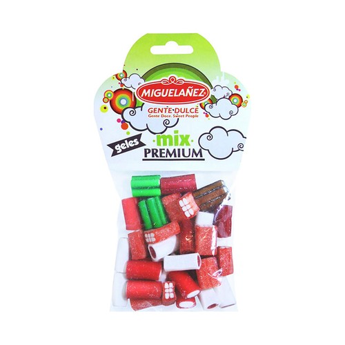 MIGUELAÑEZ Gominolas blandas geles mix premium bolsa 150 g.