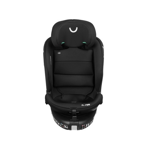Silla de auto JANE Titane, i-Size (40-150cm), color negro.