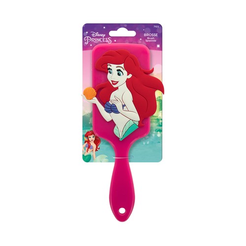 DISNEY Princess Cepillo de silicona con la imagen de Ariel en 3D.