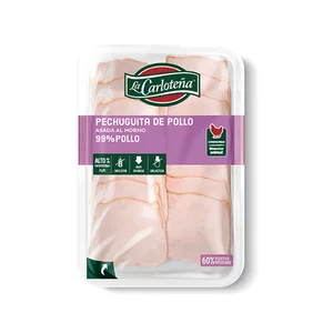LA CARLOTEÑA Pechuguita de pollo 100g