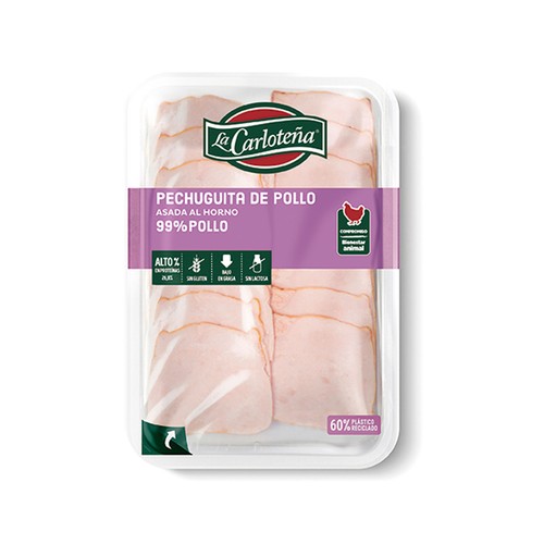 LA CARLOTEÑA Pechuguita de pollo 100g