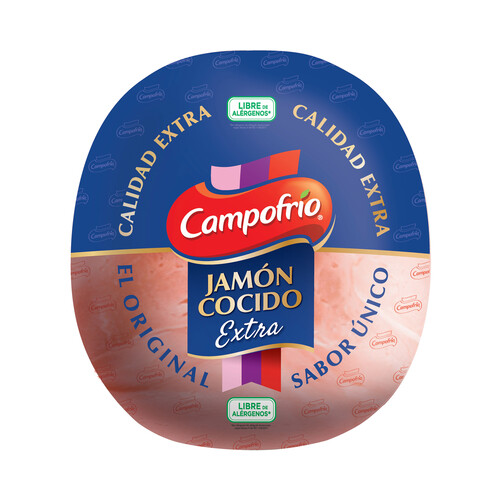 Jamón cocido extra CAMPOFRÍO - Loncha normal 2 a 3 mm