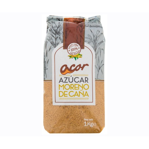 Azúcar moreno de caña integral ACOR 1 kilogramo