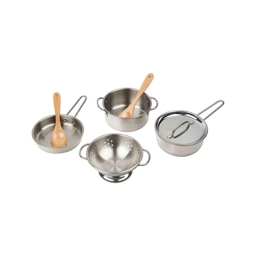 Set De Cocina Metal 8 Piezas ONE TWO FUN ALCAMPO