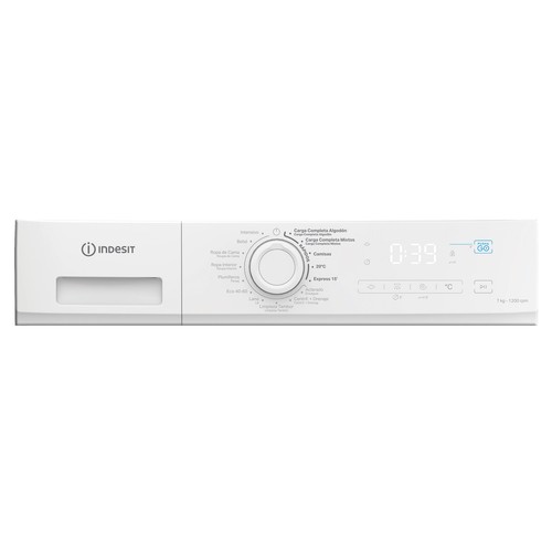 Lavadora INDESIT Ima 752 My Time SPT 7KG, Clasificación energética: B, 1200RPM, H: 85cm, A: 60cm, F: 51cm. Motor inverter