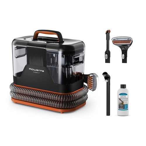 Limpiatapicería ROWENTA CLEAN IT, 400W, 13,5 kPa, incluye sistema de autolimpieza