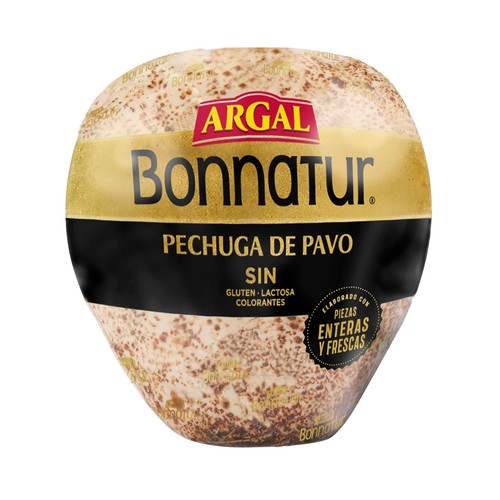 ARGAL Bonnatur Pechuga de pavo entera, cortada en lonchas