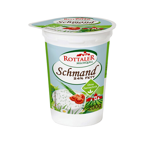Nata agria (24 % de materia grasa), ideal para cocinar ROTTALER 200 g.