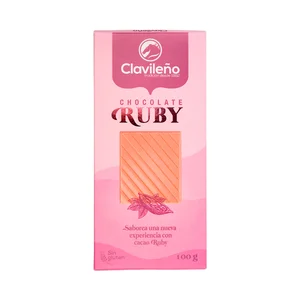CLAVILEÑO Chocolate Ruby 100 g.