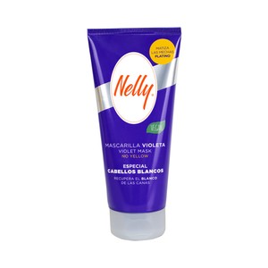 Mascarilla capilar para cabellos blancos Nelly 150 ml
