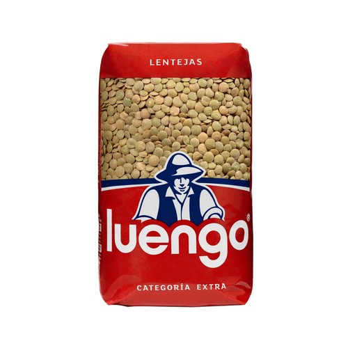 LUENGO Extra Lentejas en paquete  1 kg.