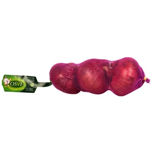 Cebollas morada OSVI Malla de 500 g.