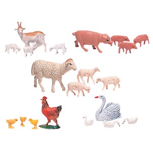 Imagen de Figuras Familias Animales Pesebre para Belén de Navidad modelos surtidos, OLIVER ART