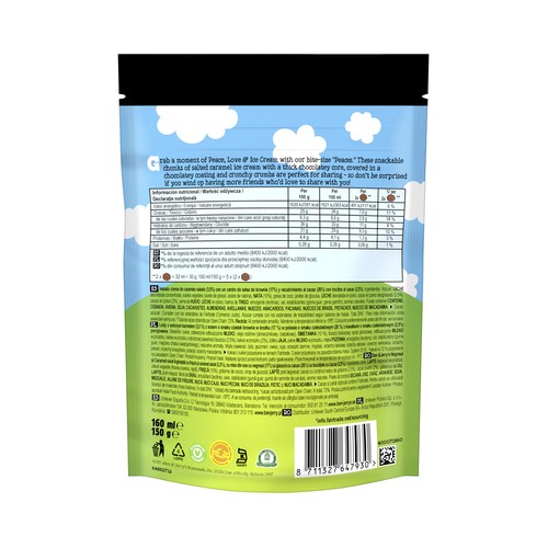BEN & JERRY´S Mini helado de caramelo saldado con corazón y cobertura de chocolate 10 uds.