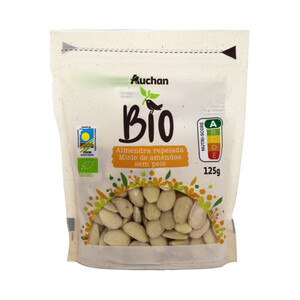 Imagen de ALCAMPO ECOLÓGICO Almendras crudas repeladas sin piel 125 g.