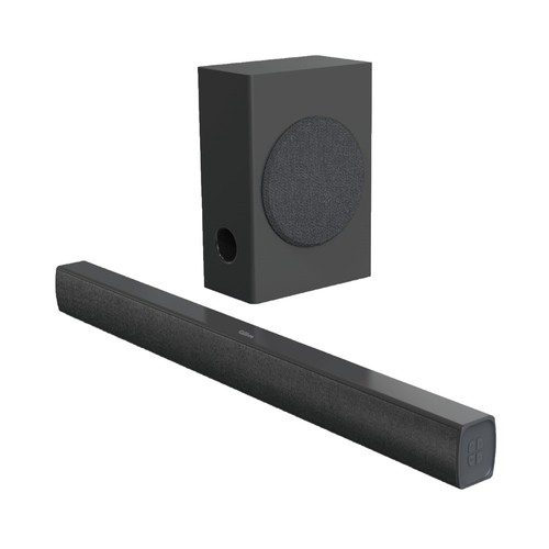 Barra de sonido QILIVE Q1514 2.1, 40Watios de potencia, Bluetooth, HDMI.