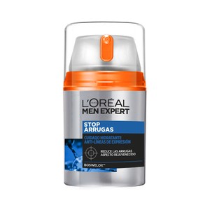 L´ORÉAL MEN EXPERT Crema hidratante anti-líneas de expresión L"ORÉAL MEN EXPERT Stop arrugas 50 ml.