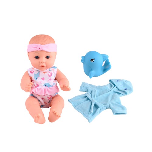 Muñeco bebé surtido con accesorios, ONE TWO FUN ALCAMPO, 30cm +2 años.