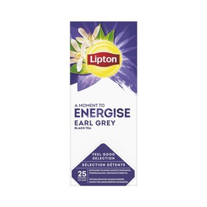 Energise Té earl grey 25 uds, 49 g.