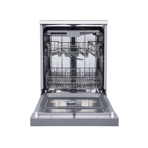 Lavavajillas HISENSE HS623D10X, capacidad: 14 servicios, clasificación energética: D, H: 84,5cm, A: 59,8cm, F: 60cm.