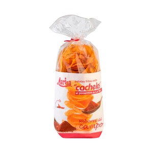 Patatas fritas estilo Cachelos al pimentón de La Vera 150 g.