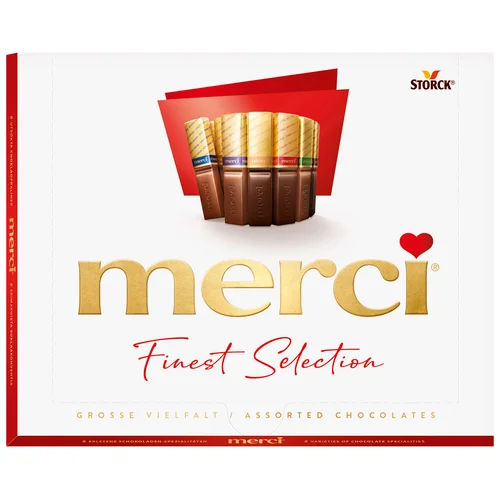 Finest selection Bombones surtidos (8 especialidades de chocolate relleno y sin relleno) 675 g.