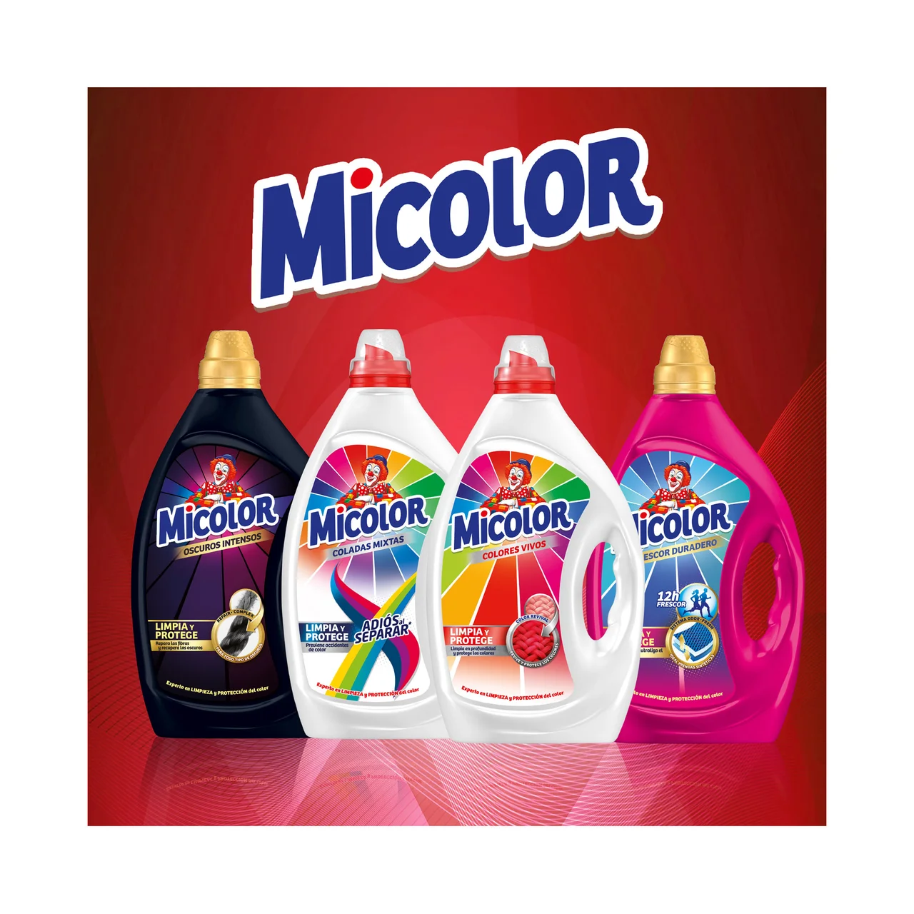 MICOLOR Detergente en gel Colores Vivos 35 DS