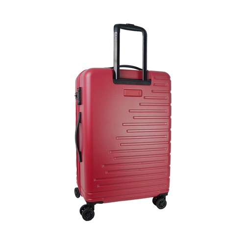 Maleta mediana tipo trolley  8 ruedas lock equalizer 67cm rojo. AIRPORT