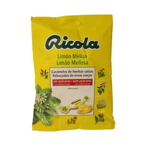 RICOLA Caramelos de limón melisa 70 g.