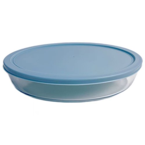 Fuente oval 30x21cm vidrio borosilicato horno. ACTUEL