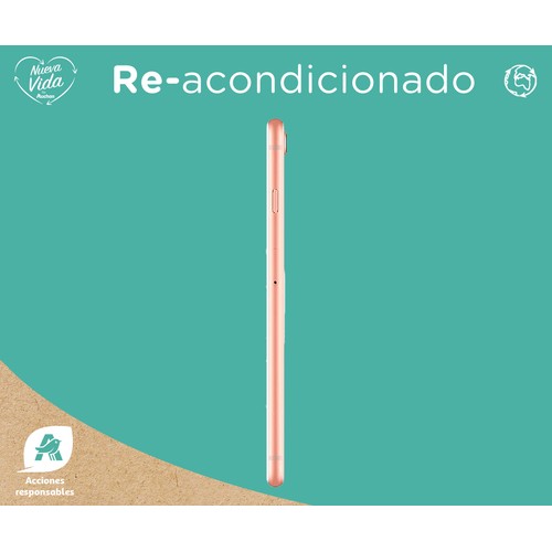 Smartphone 13.97cm (5,5") iPhone 8 Plus oro (REACONDICIONADO), Chip A11 Bionic, 64GB, 12Mpx, vídeo en 4K, iOS 11.