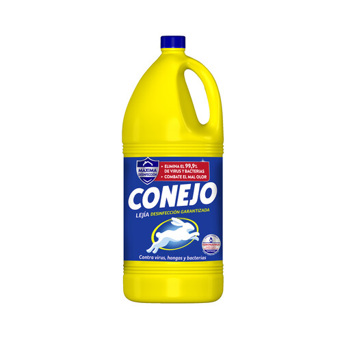 Lejía amarilla CONEJO 4 l.