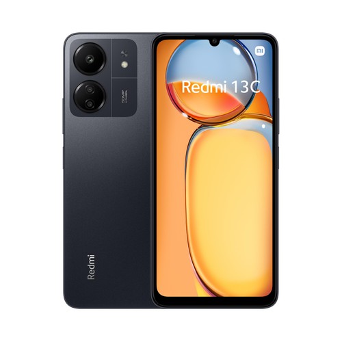 XIAOMI 13C negro, 128GB + 6GB Ram, móvil 17cm (6,74").