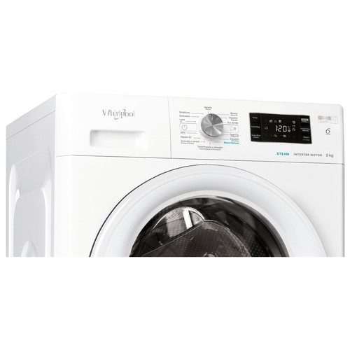 Lavadora WHIRLPOOL FFB 9469 WV SPT 9KG, clasificación energética: A, 1400RPM, H: 85cm, A: 60cm, F: 60cm.