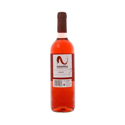 ALARNES Vino  rosado con D.O. Navarra botella 75 cl.