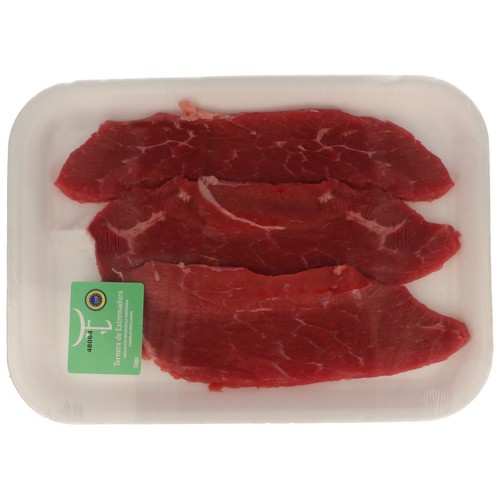 Filetes de 1ª A de ternera con IGP Extremadura