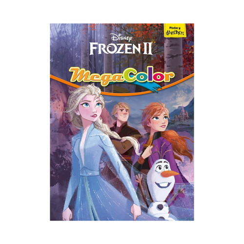 Frozen 2, megacolor, DISNEY. Género: infantil. Editorial Disney.