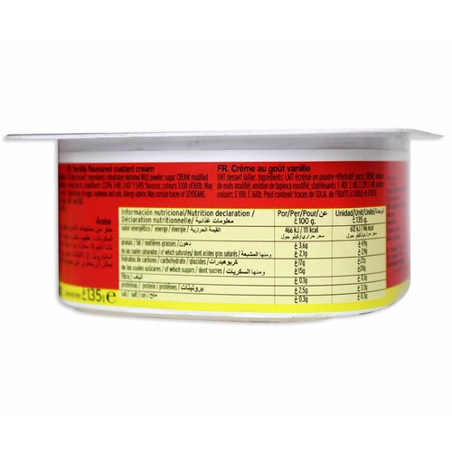 KALISE Natillas de vainilla KALISE 2 x 135 g.