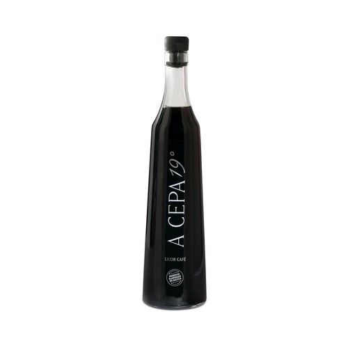 A CEPA Licor de café elaborado en Galicia botella de 70 cl.
