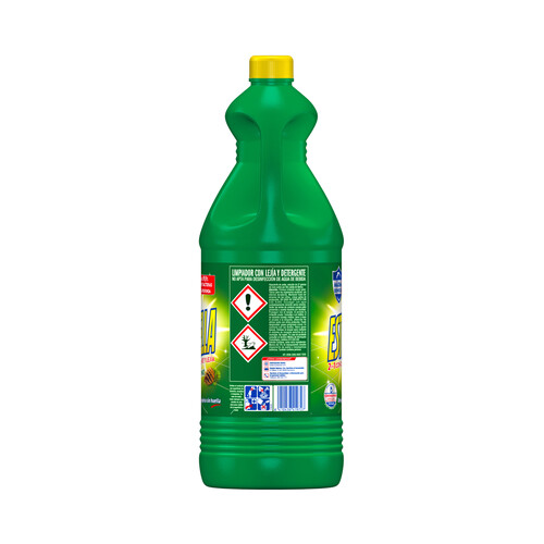 ESTRELLA Lejía con detergente olor a pino ESTRELLA botella 2,78 l.