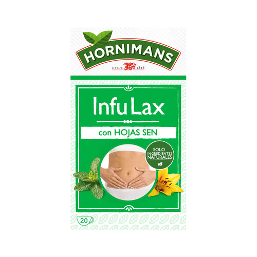 HORNIMANS Infusión Infulax.20 uds, 30 g.