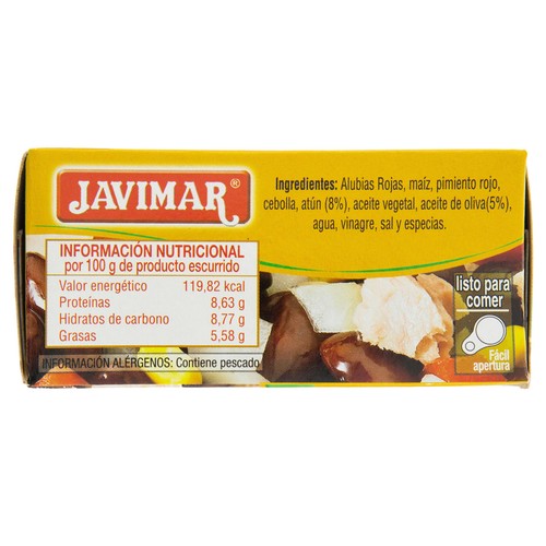 JAVIMAR Ensalada Mexicana con atún JAVIMAR 150 g.