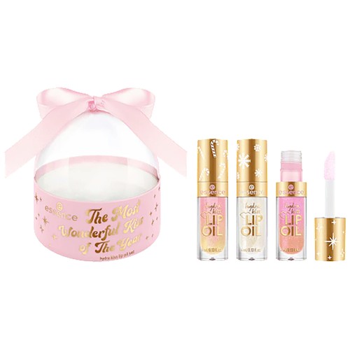 ESSENCE Hydra kiss Cesta con 3 brillos de labios tonos 101 - 102 y 103.
