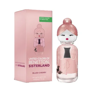 UNITED COLORS OF BENETTON Sisterland blush cherry Agua de perfume para mujer 80 ml.