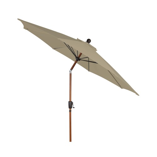 Parasol Nomad con manivela, de aluminio y poliéster, GARDENSTAR