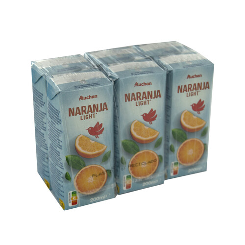 PRODUCTO ALCAMPO Néctar de naranja light PRODUCTO ALCAMPO LIGHT pack de 6 uds x 20 cl.