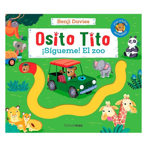 Osito Tito. ¡Sígueme! El ZOO. Benji Davies,TIMUNMAS