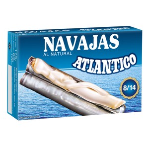 Imagen de ATLÁNTICO Navajas al natural 63 g.
